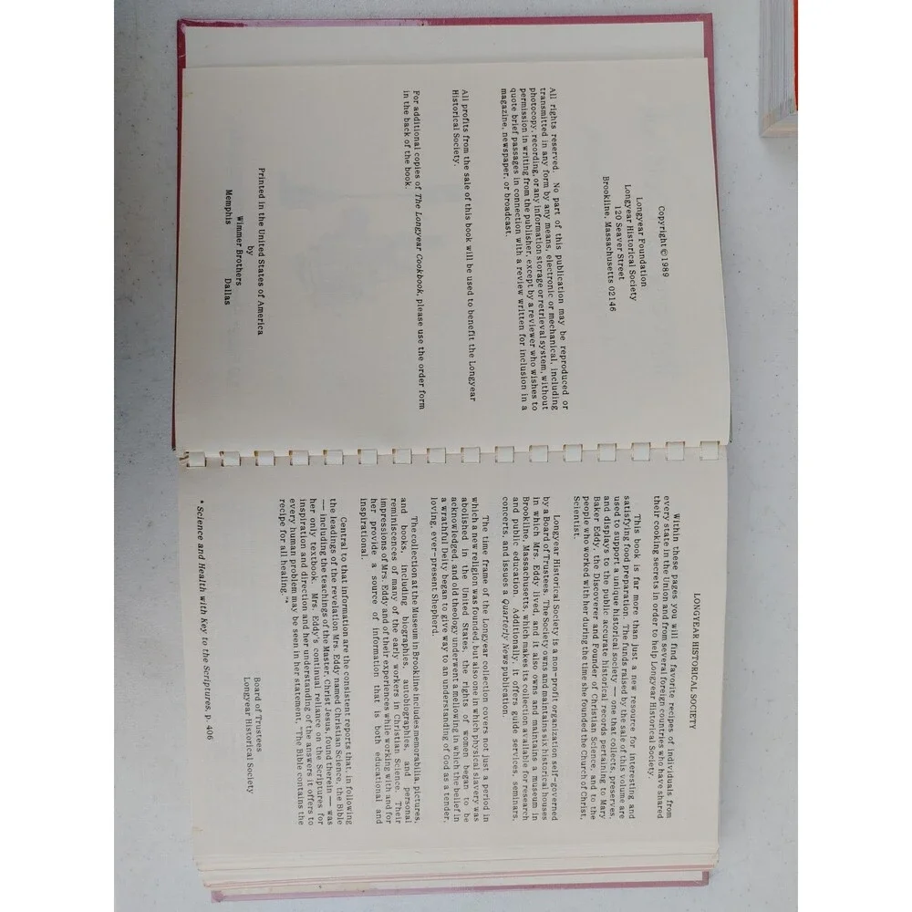 The Longyear Cookbook - Longyear Historical Society & Museum - Spiral Bound 1989